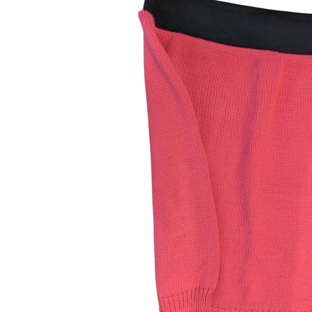 New Mudd Pink Sweater Knit Mini Skirt Retro Coquette Girl NWT Sz M - Picture 3 of 8